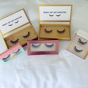 5 SETS Bundle! Lashaholic, House of Lashes, Battington Lashes, Lilly Lashes